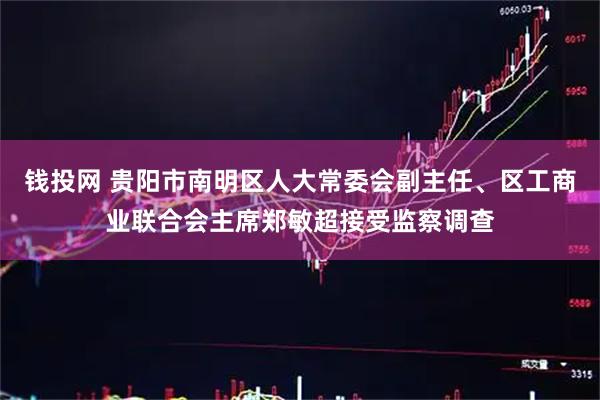 钱投网 贵阳市南明区人大常委会副主任、区工商业联合会主席郑敏超接受监察调查